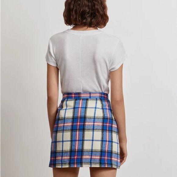 Kitri Buffy Plaid Check Mini Skirt NWT - Picture 4 of 5